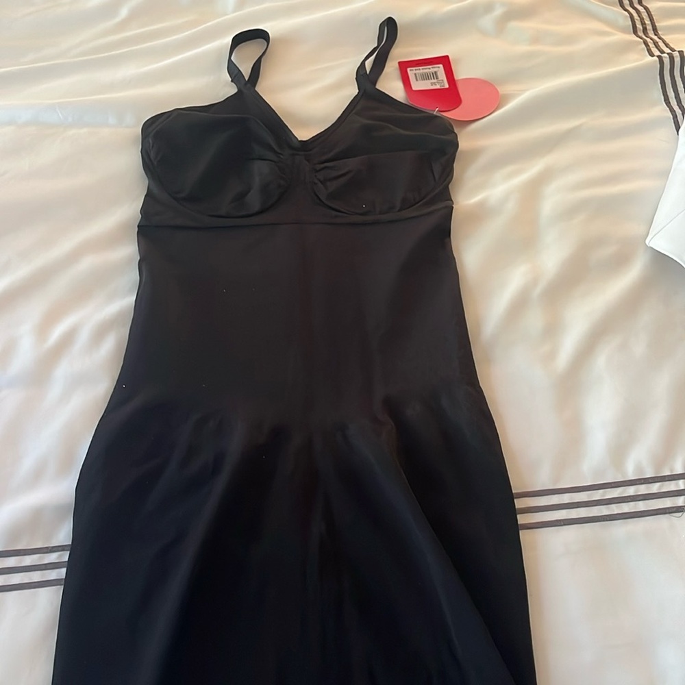 Spanks Black Full Slip